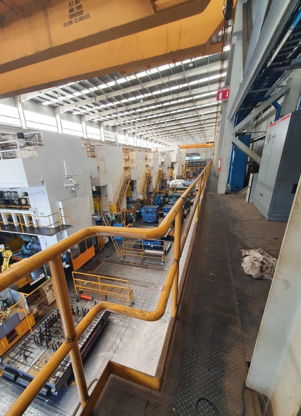 Proyecto eléctrico de CCC en nave industrial de gran escala